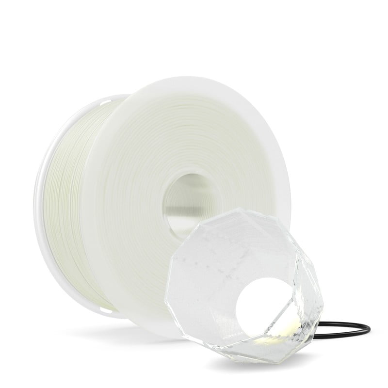 Filamento PLA de diámetro 1.75 mm 300 g Color Pure White BQ 