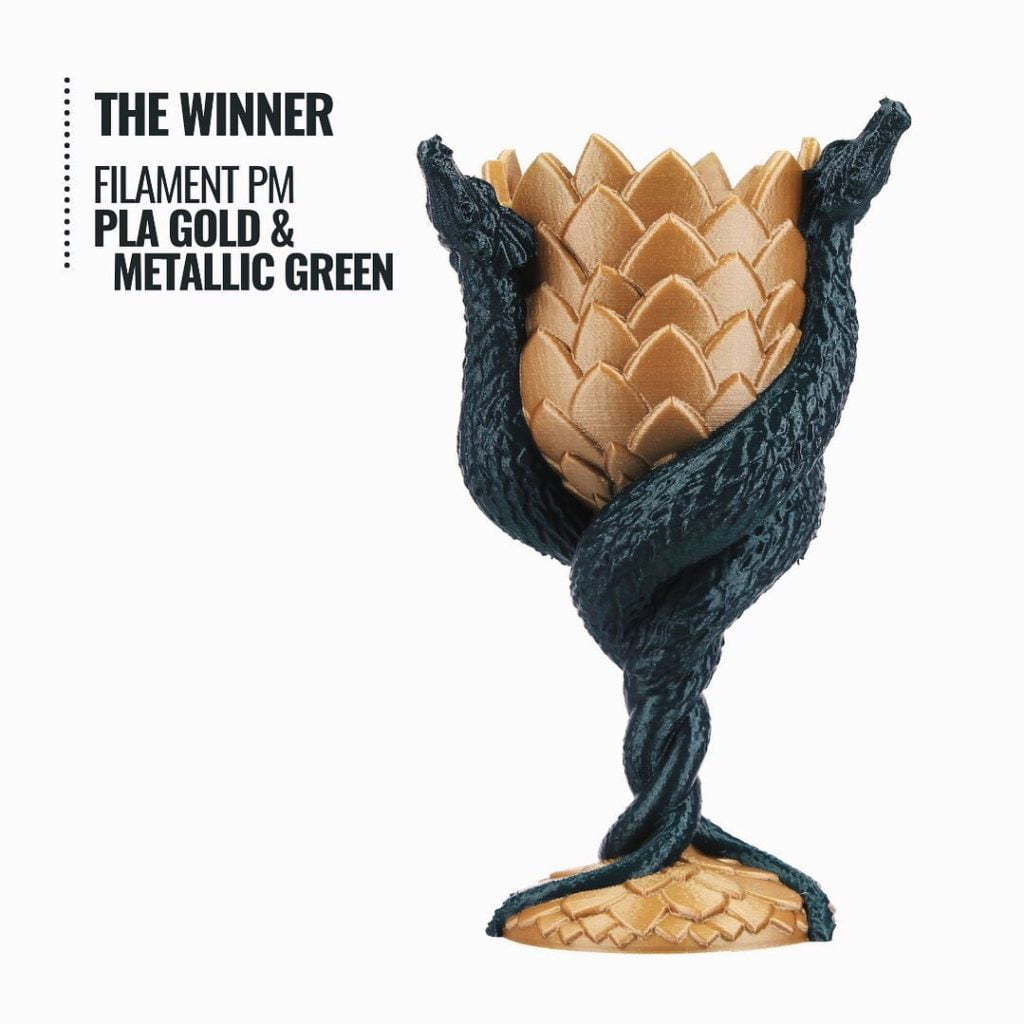 PLA 1kg Metalic Green - Filament PM - Image 2