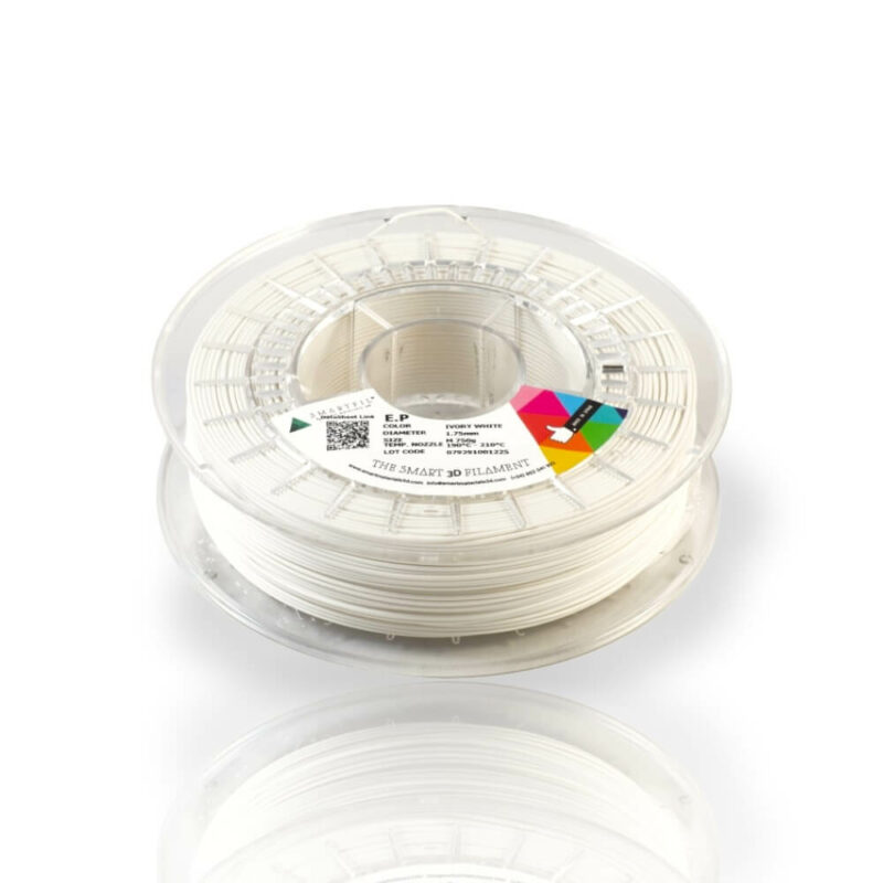EP 1,75 IVORY WHITE M LOW evolt portugal espana filamento impressao 3d