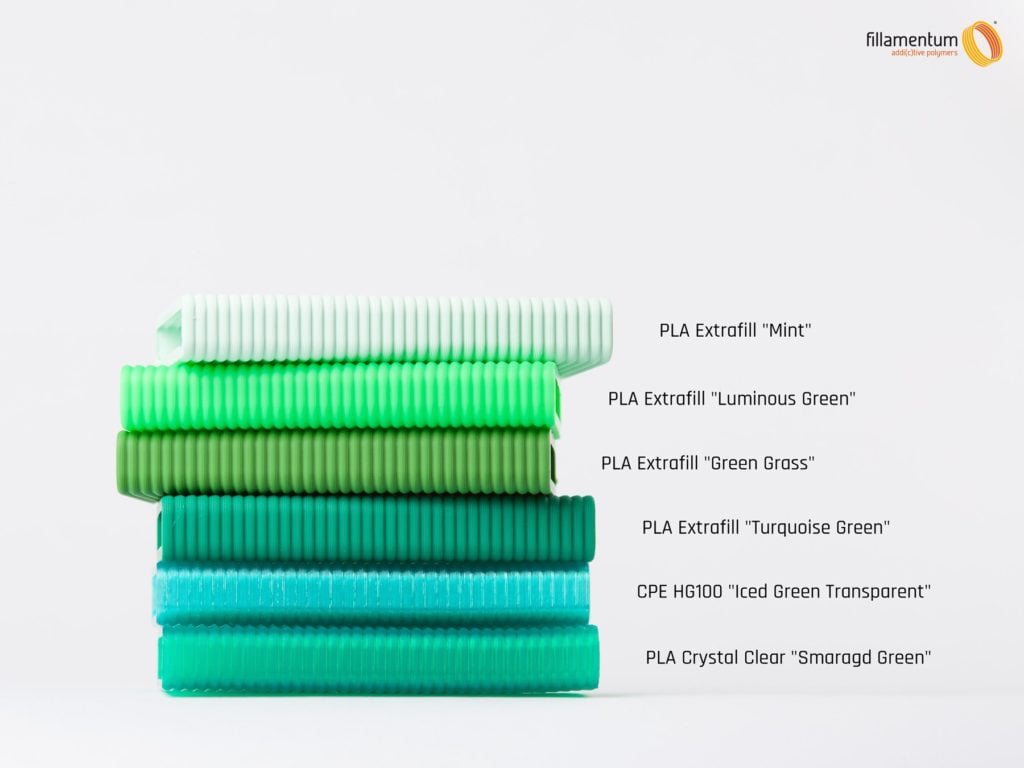 PLA Extrafill Turquoise Green - Fillamentum - Image 5