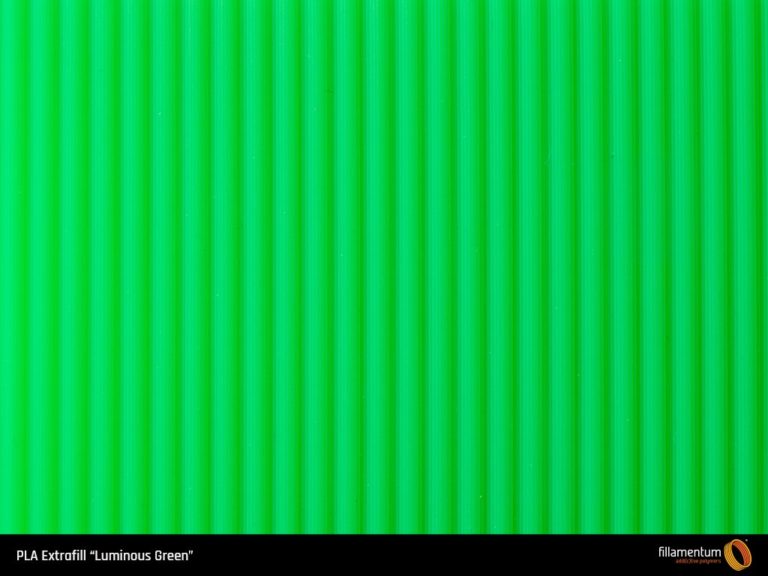 PLA Extrafill Traffic Luminous Green - Fillamentum - Image 10