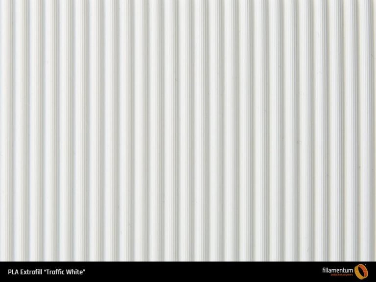 PLA Extrafill Traffic White - Fillamentum - Image 12