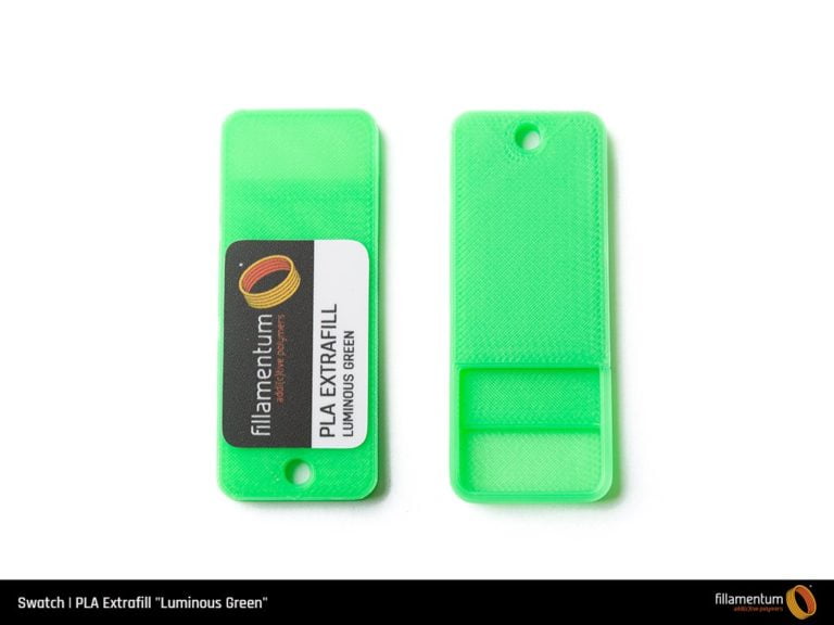PLA Extrafill Traffic Luminous Green - Fillamentum - Image 2