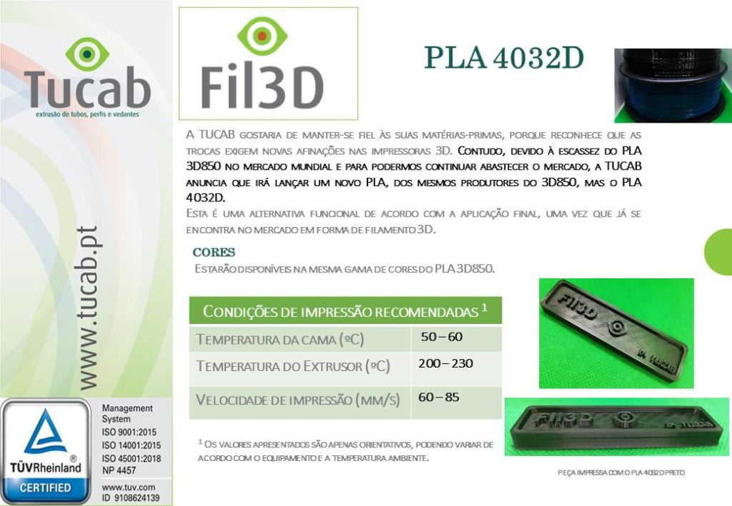 PLA FIL3D 1kg Branco - Tucab - Image 3