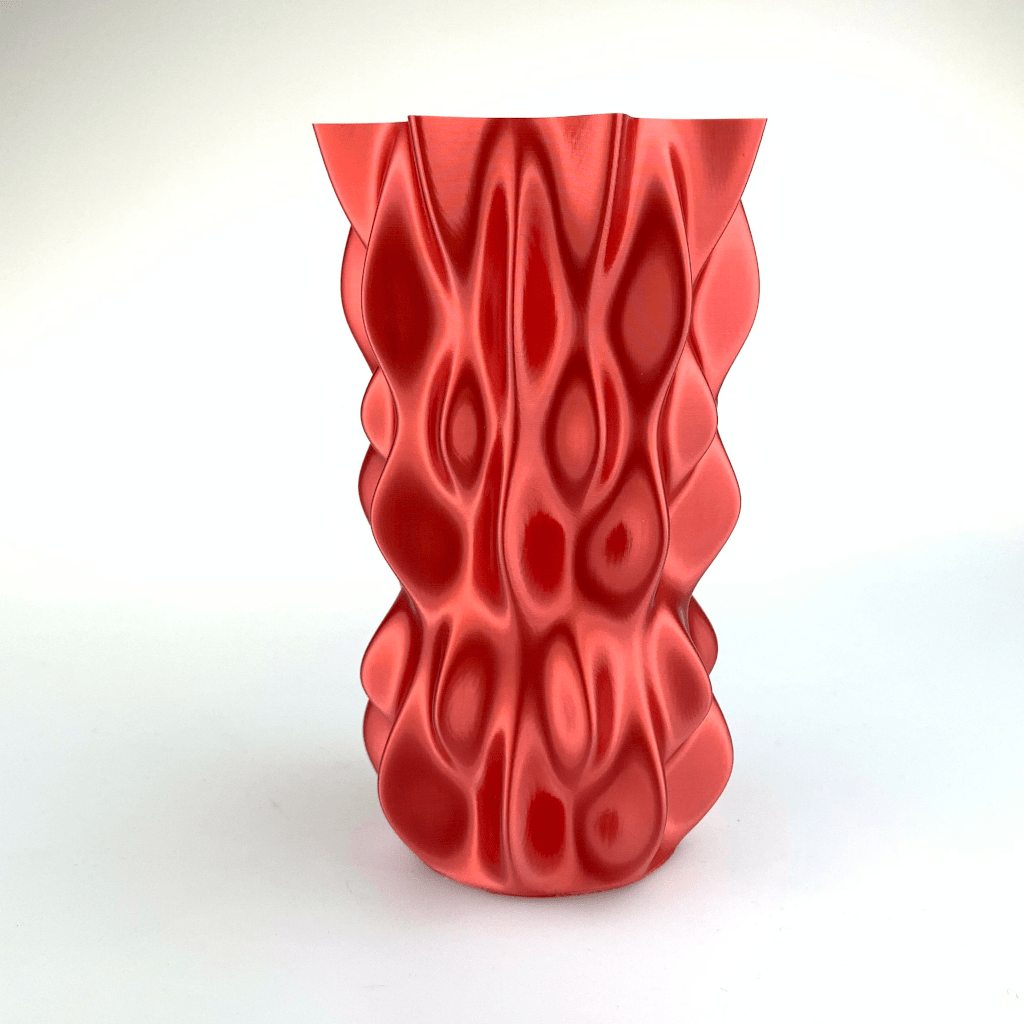 FIBERSILK METALLIC PLA 850g RED - Fiberlogy - Image 3