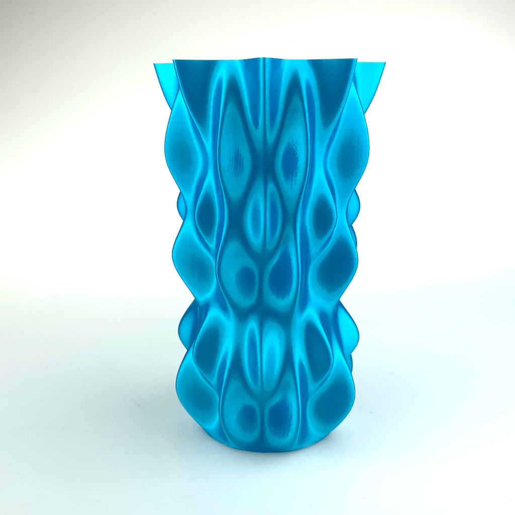 FIBERSILK METALLIC PLA 10M (AMOSTRA) Turquoise - Fiberlogy - Image 2
