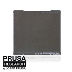 Plataforma com Textura para Prusa i3 MK3s Double-sided Textured PEI Powder-coated Spring Steel Sheet – Prusa Original