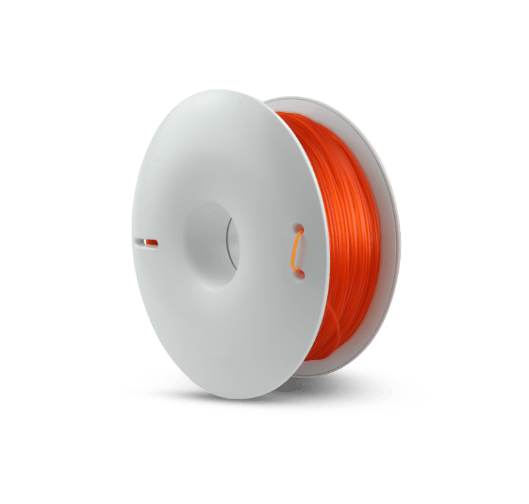 PETG 10M (AMOSTRA) Orange Transparent - Fiberlogy