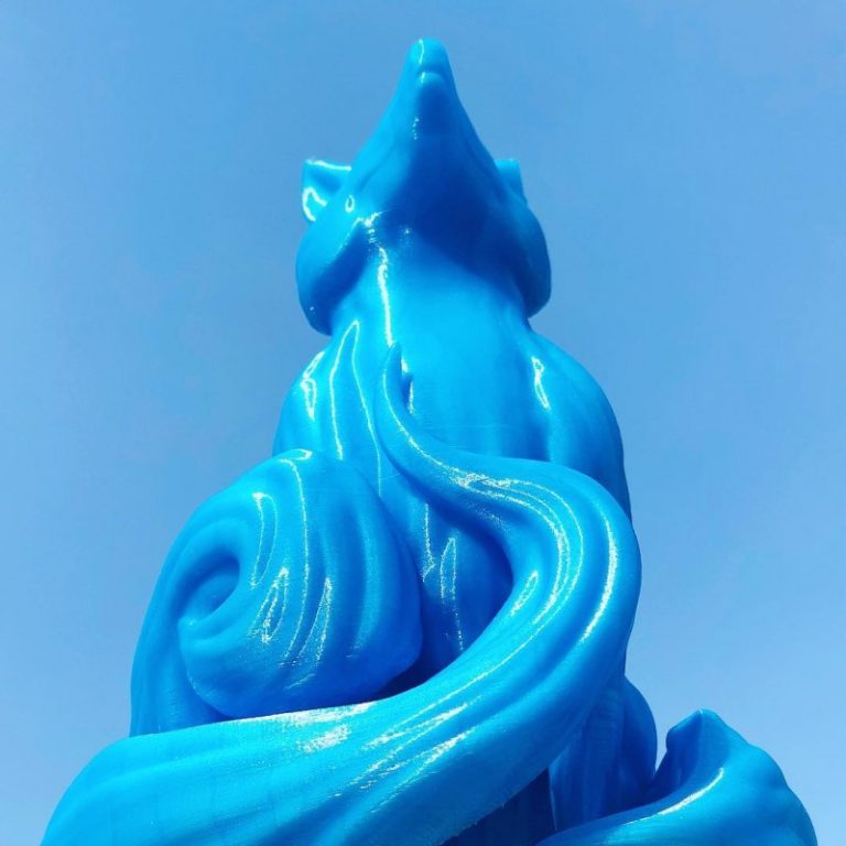 PLA 1kg Prusament Azure Blue - Prusa Original - Image 4