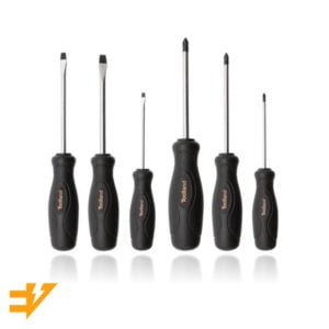 Conjunto de 6 Chaves de Cruz e Chaves de Fenda  – EVOLT