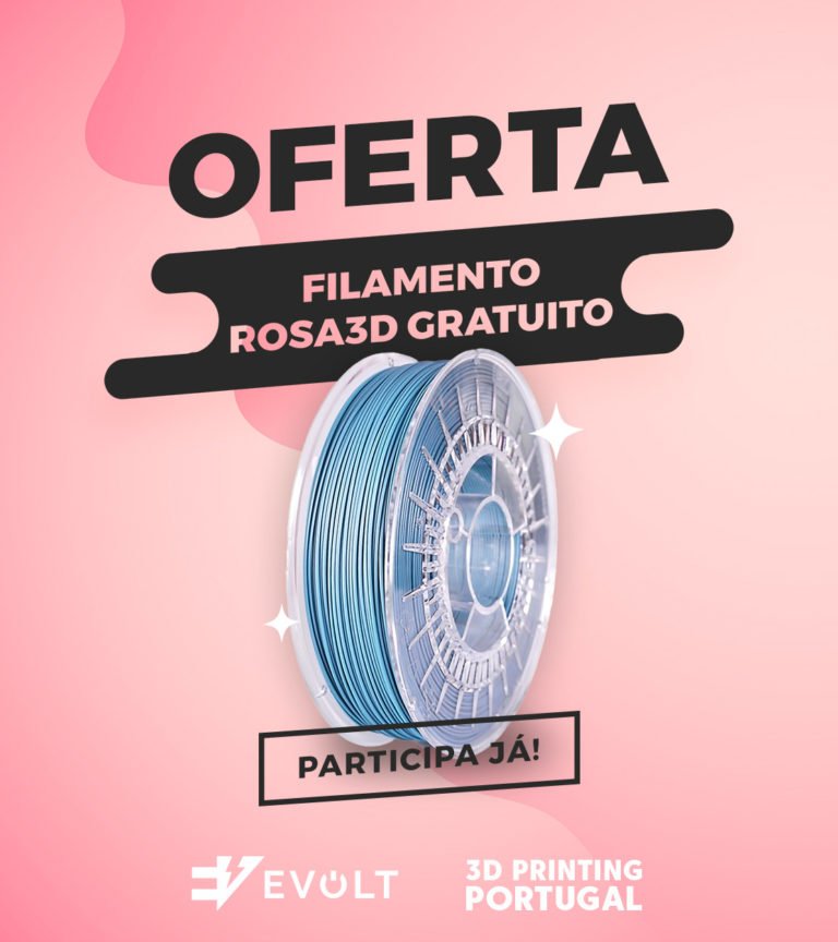 Oferta de filamento 3D marca Rosa 3D para Impressão 3D