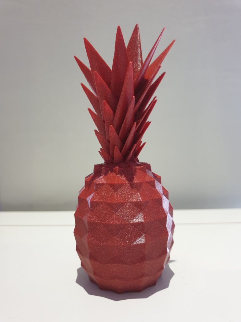 Smartfil PLA GLITTER RED M 750g Vermelho - Smart Materials 3D - Image 4