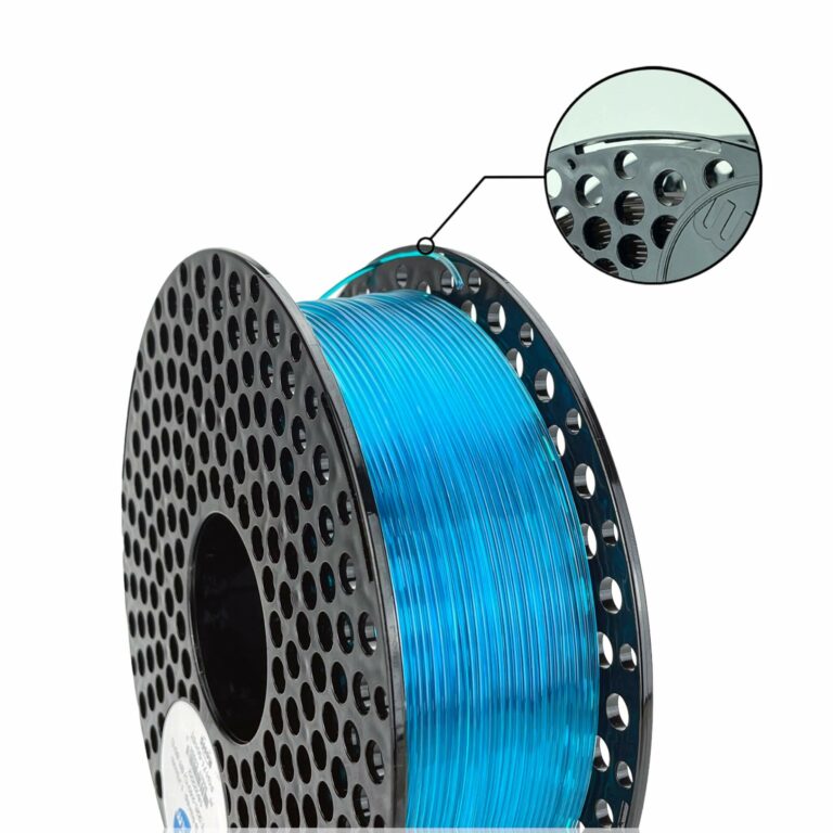 PETG 1kg Blue Transparent - Azurefilm - Image 3