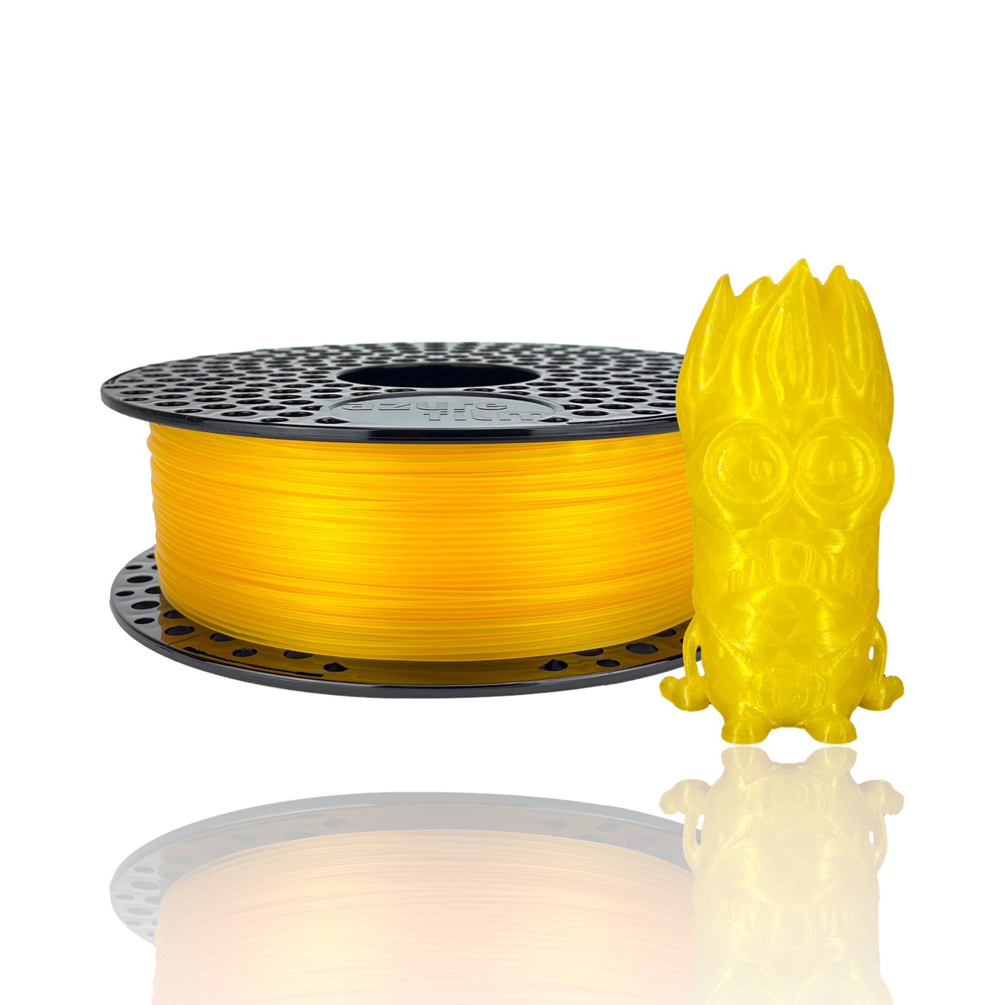 PLA 1kg Yellow Transparent - Azurefilm - EVOLT - Loja Online Portugal