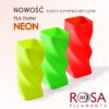 PLA Starter 800g NEON ORANGE - Rosa3D