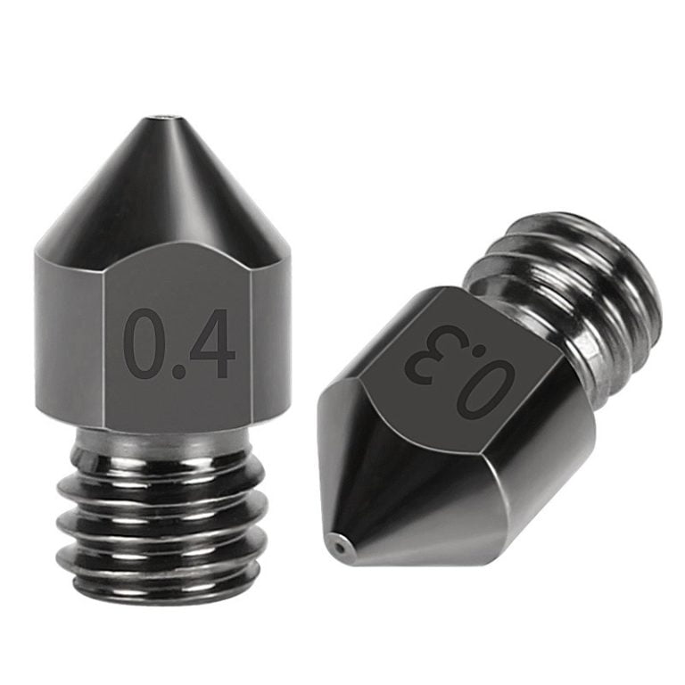0.2mm Aço Endurecido Hardened Steel Nozzle MK8  - AIMSOAR