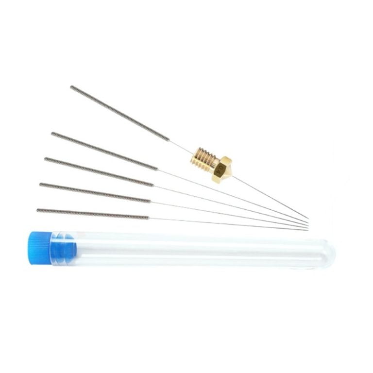 KIT 5 Agulhas para Limpeza do nozzle 0.4mm - AIMSOAR