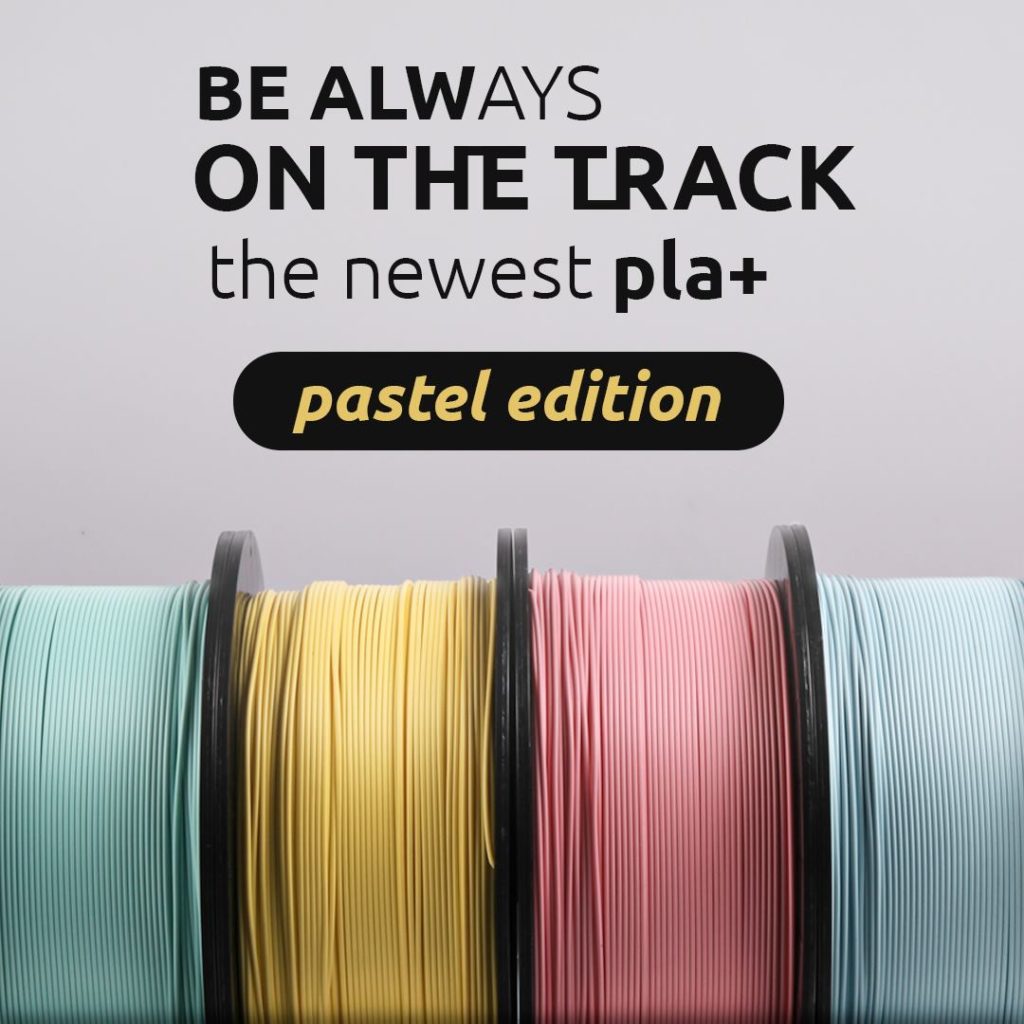 PLA+ PASTEL EDITION 10m (Amostra) Baby Blue - Filament PM - Image 4