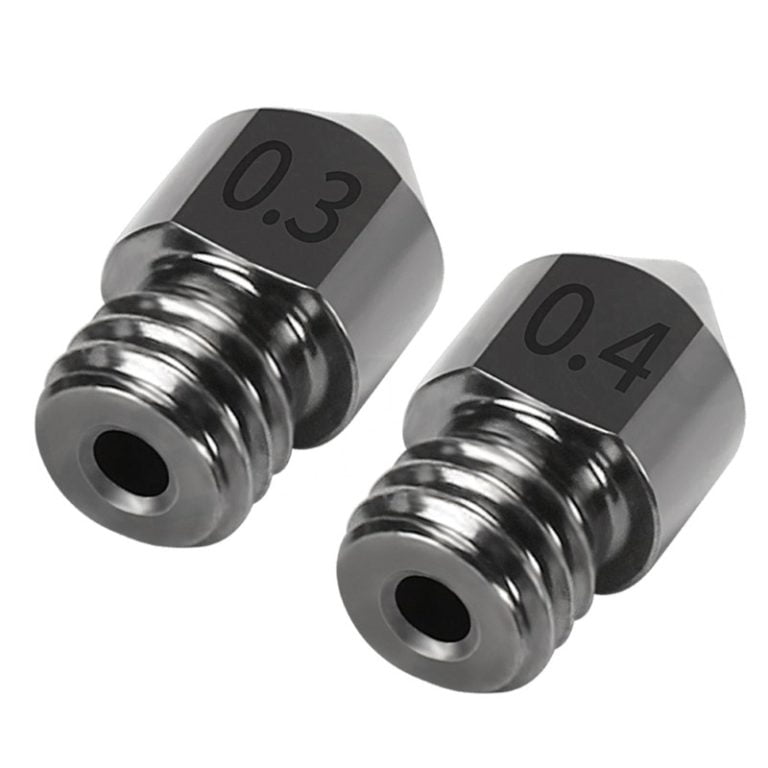 0.2mm Aço Endurecido Hardened Steel Nozzle MK8  - AIMSOAR - Image 2