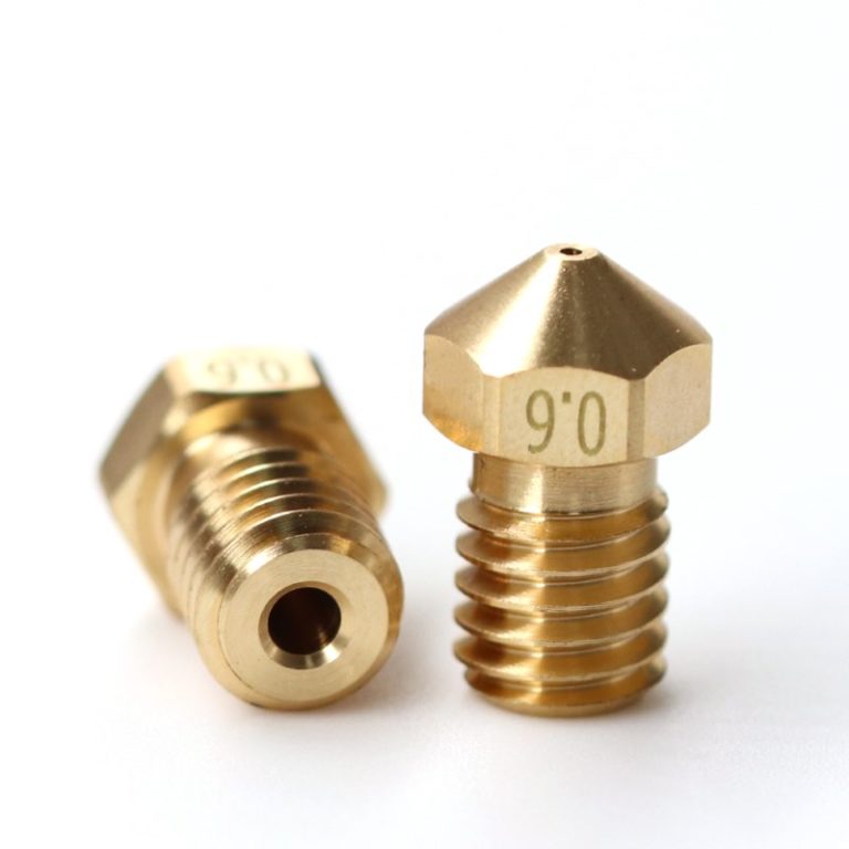 0.6mm B-SERIES PREMIUM Latão Nozzle V6 (compatível com E3D ) - AIMSOAR