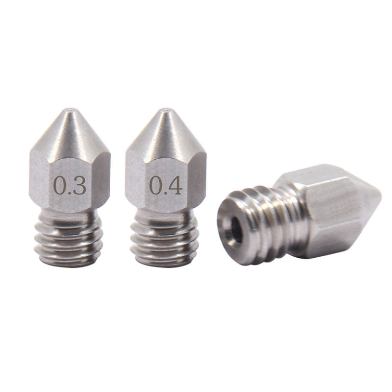 0.2mm Aço Inox Steel Nozzle MK8  - AIMSOAR - Image 4