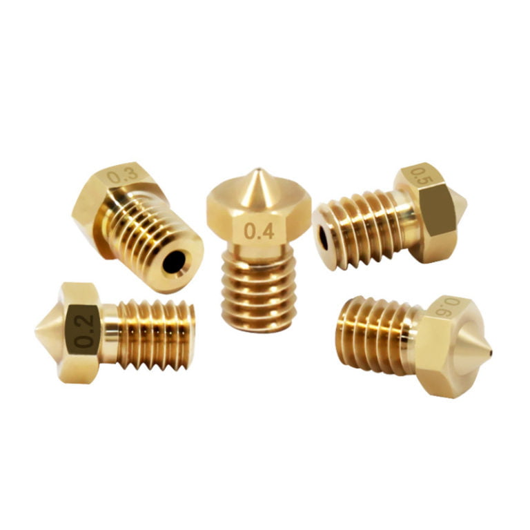 0.1mm Latão Nozzle (compatível com E3D) - AIMSOAR