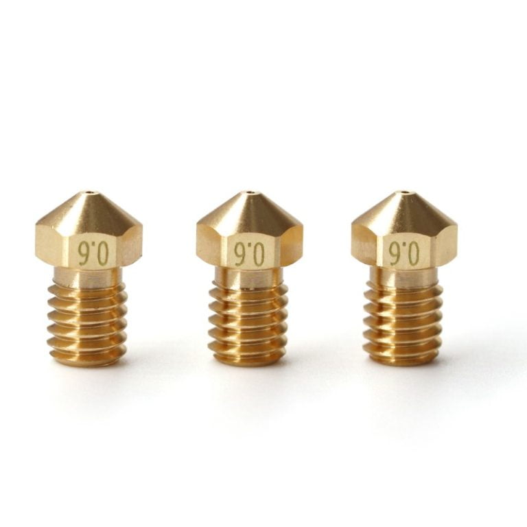 0.6mm B-SERIES PREMIUM Latão Nozzle V6 (compatível com E3D ) - AIMSOAR - Image 3