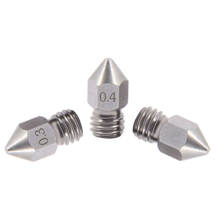 0.2mm Aço Inox Steel Nozzle MK8  - AIMSOAR - Image 3
