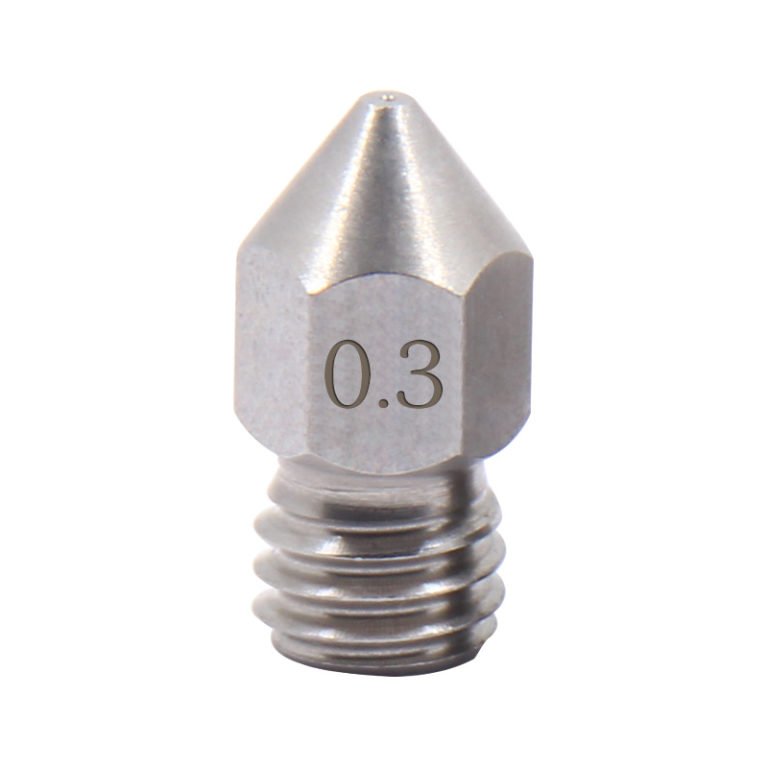 0.2mm Aço Inox Steel Nozzle MK8  - AIMSOAR - Image 2