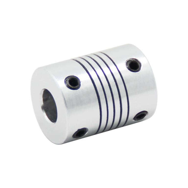 União Elástica Acoplador Flexível  5mm 10mm Alumínio ( Flexible coupling 5mmX10mmx25mm ) - AIMSOAR
