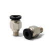 PC4-M6 Conector Pneumático Vazado para tubo PTFE Quick Push-In  - AIMSOAR - Image 2