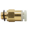 M6 Conector Pneumático para tubo PTFE Quick Push-In  - AIMSOAR