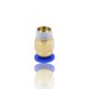 PC6-1/8 Conector Pneumático Vazado para tubo PTFE 6mm (Filamento 3mm) Quick Push-In  - AIMSOAR