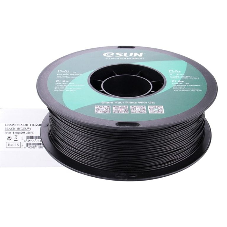 PLA+ PLUS PRO 1kg Black - ESUN - Image 9