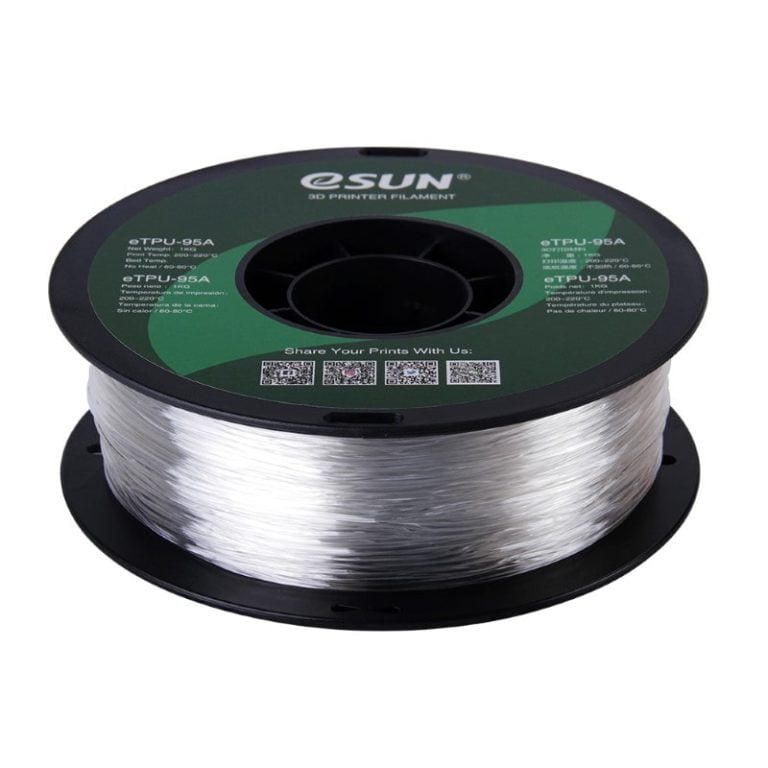 eTPU 95A 1kg Natural Clear Transparent - ESUN - Image 5