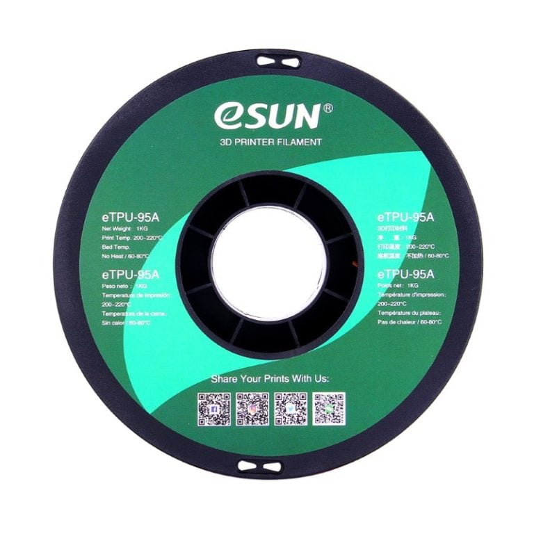 eTPU 95A 1kg Natural Clear Transparent - ESUN - Image 6