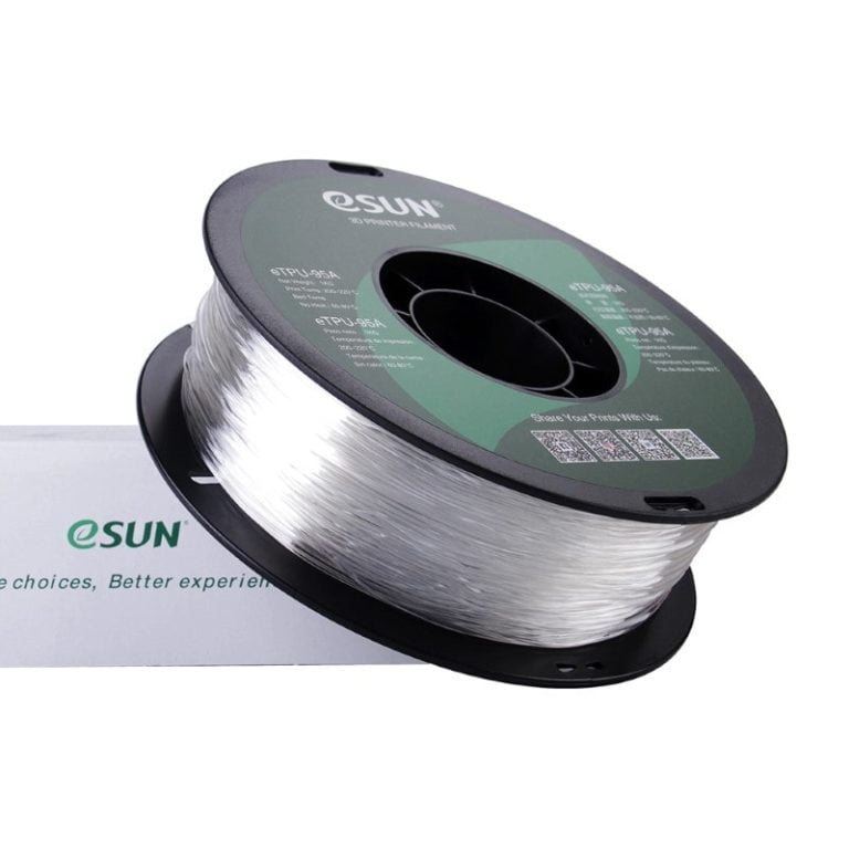 eTPU 95A 1kg Natural Clear Transparent - ESUN - Image 8