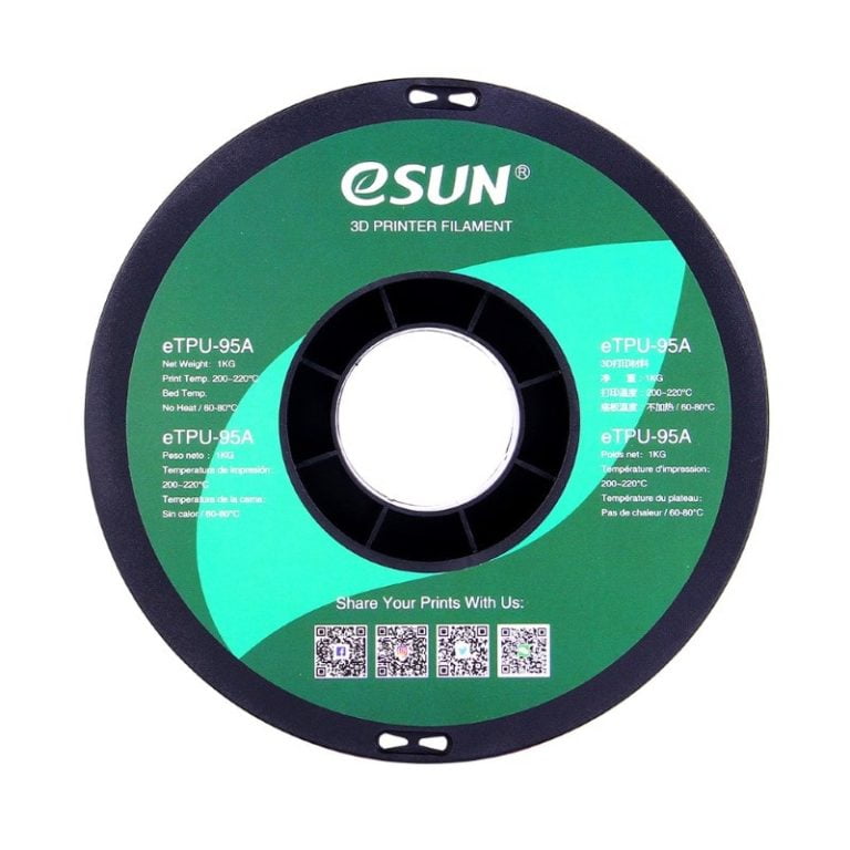 eTPU 95A 1kg Transparent Orange - ESUN - Image 5