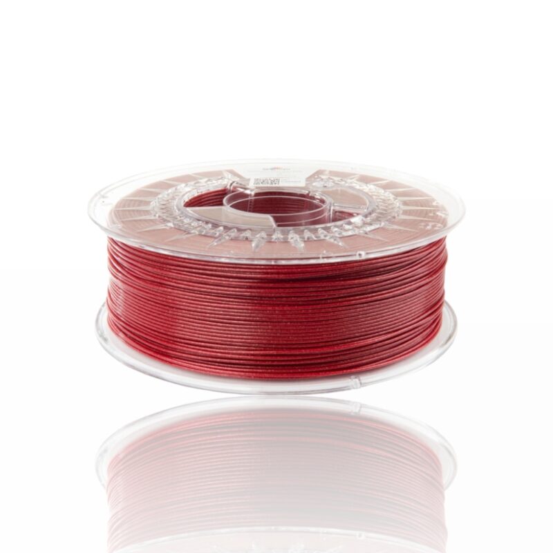 SPARKLE REDSPARKLE RED PLA Glitter Spectrum Loja Online Portugal Filamento Impressão 3D evolt ESPAÑA