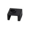 Isolamento de silicone preto para Heat Block Amarelo de Alumínio para CR10 Ender 20X20X10mm  ( Heatblock bloco de aquecimento  ) - AIMSOAR