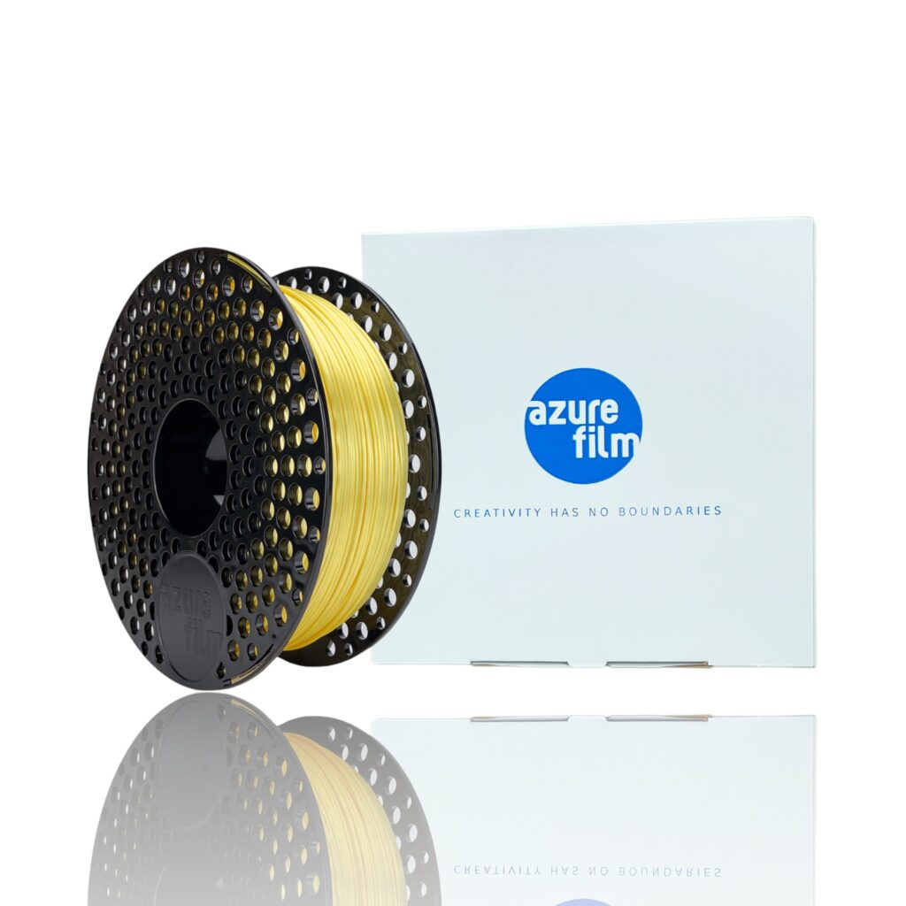 PLA 1kg Silk Yellow - Azurefilm - Image 2