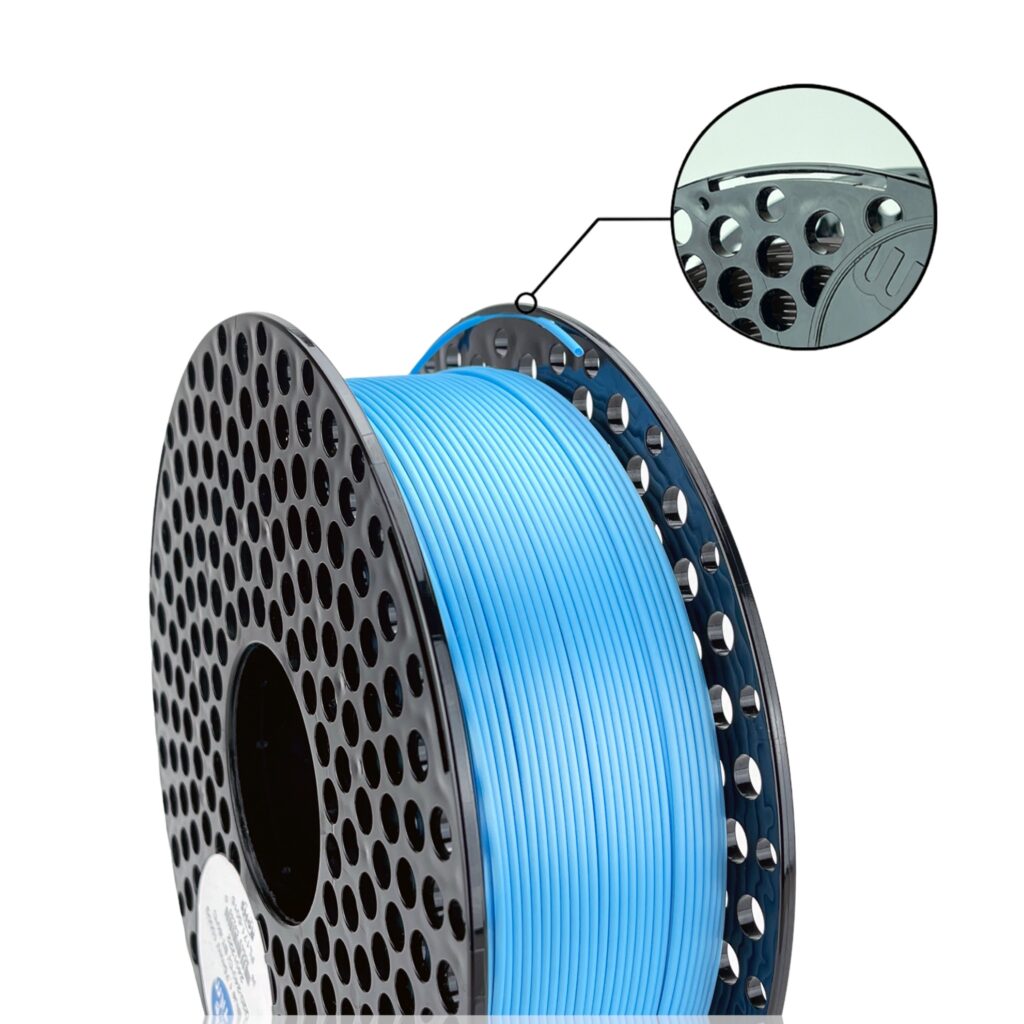 PLA 1kg Silk Sky Blue - Azurefilm - Image 3