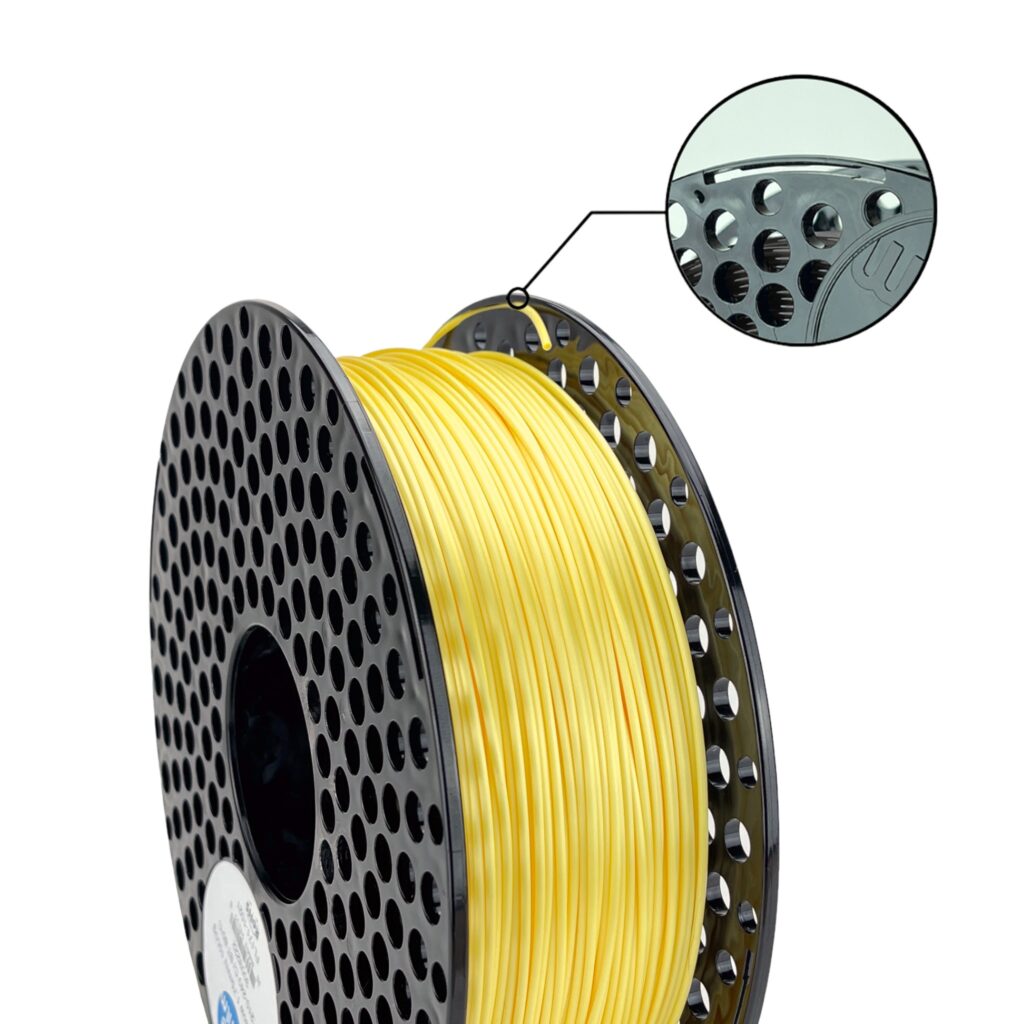 PLA 1kg Silk Yellow - Azurefilm - Image 3