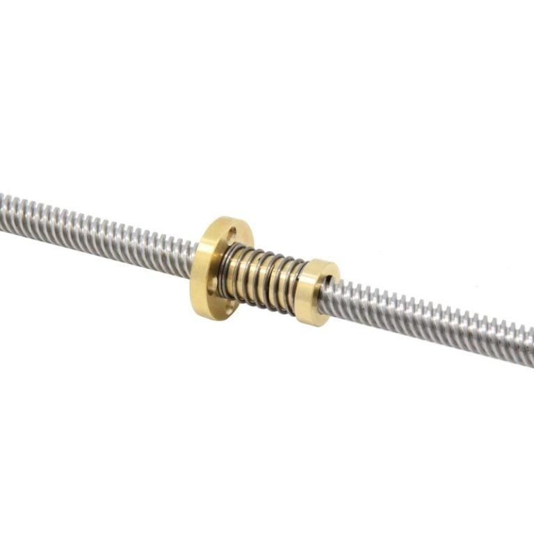 Porca T8 Anti-Backlash para Varões Trapezoidal T8 8mm Lead Passo 8mm (Lead Screw Flexible)  - AIMSOAR