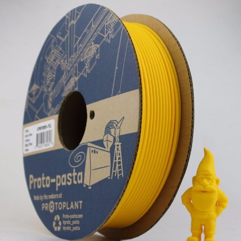 HTPLA Yellow ( Matte Fiber )  500g - ProtoPasta - Image 3