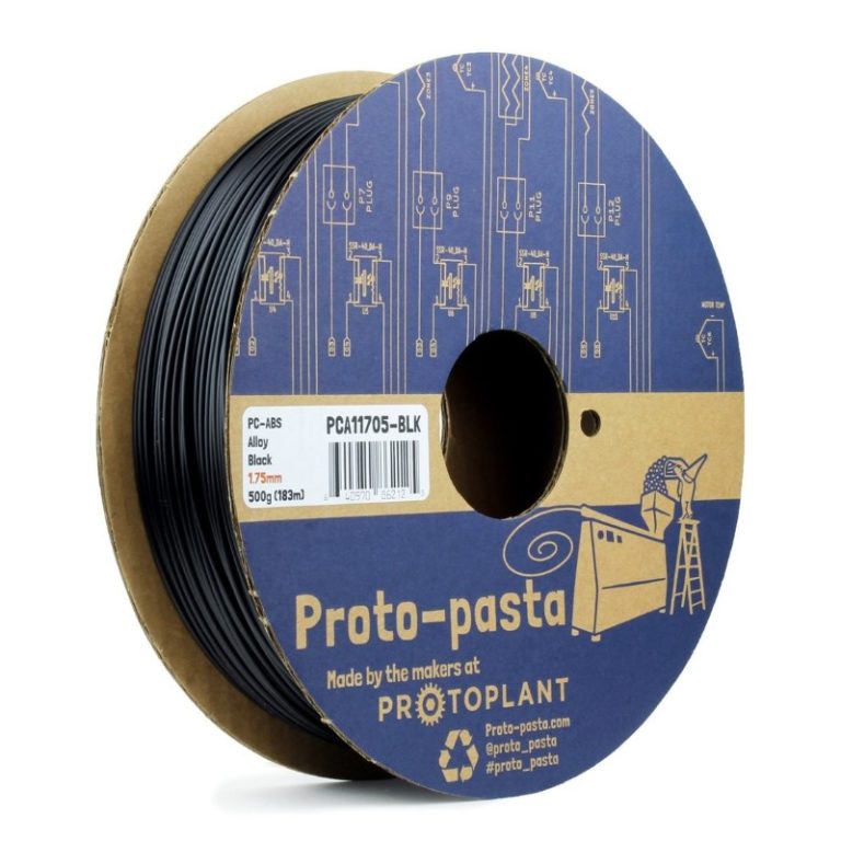 High Temperature Polycarbonate-ABS Alloy PC ABS 500g - ProtoPasta - Image 3