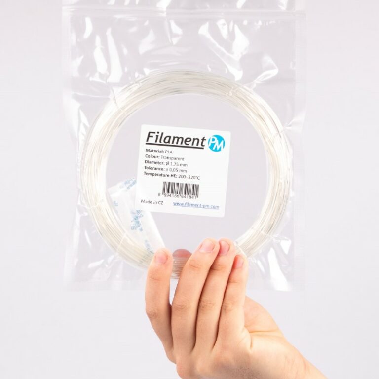 PLA 10m (Amostra) Transparent - Filament PM