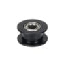 Polia para alinhamento Correia GT2 20 sem Dentes Rolamento 5mm Furo Alumínio Preto ( GT2 timing belt pulley) - AIMSOAR