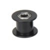 Polia para alinhamento Correia GT2 20 sem Dentes 10mm Correia Rolamento 5mm Furo Alumínio Preto ( GT2 timing belt pulley) - AIMSOAR