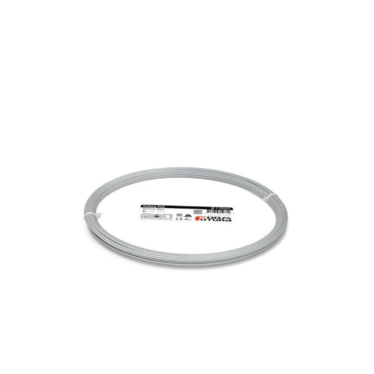 PLA Galaxy 50g (Amostra) Titanium Silver ( Glitter ) - FORMFUTURA